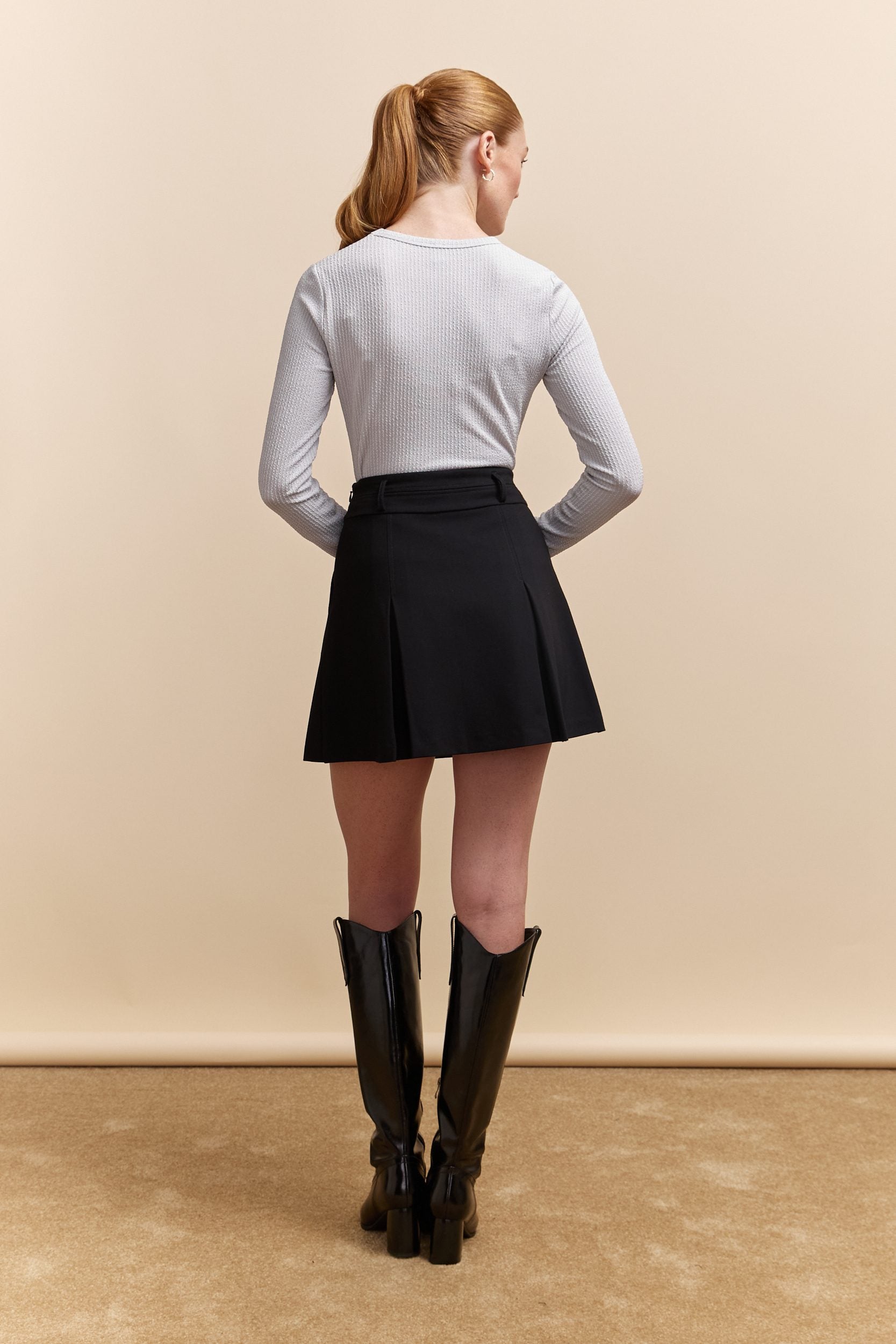 Pleated skirt