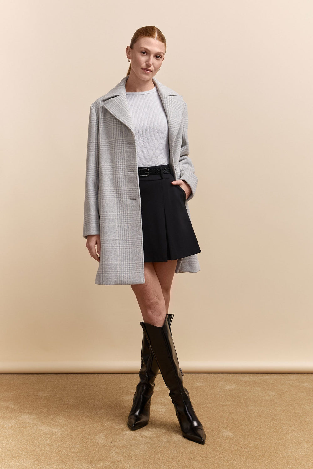 Pleated skirt