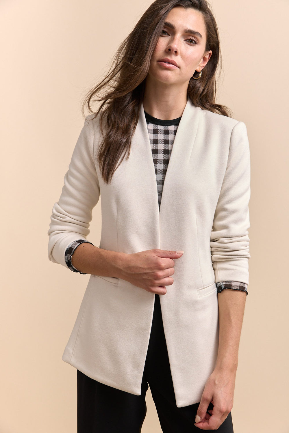 Fitted stretch jacket