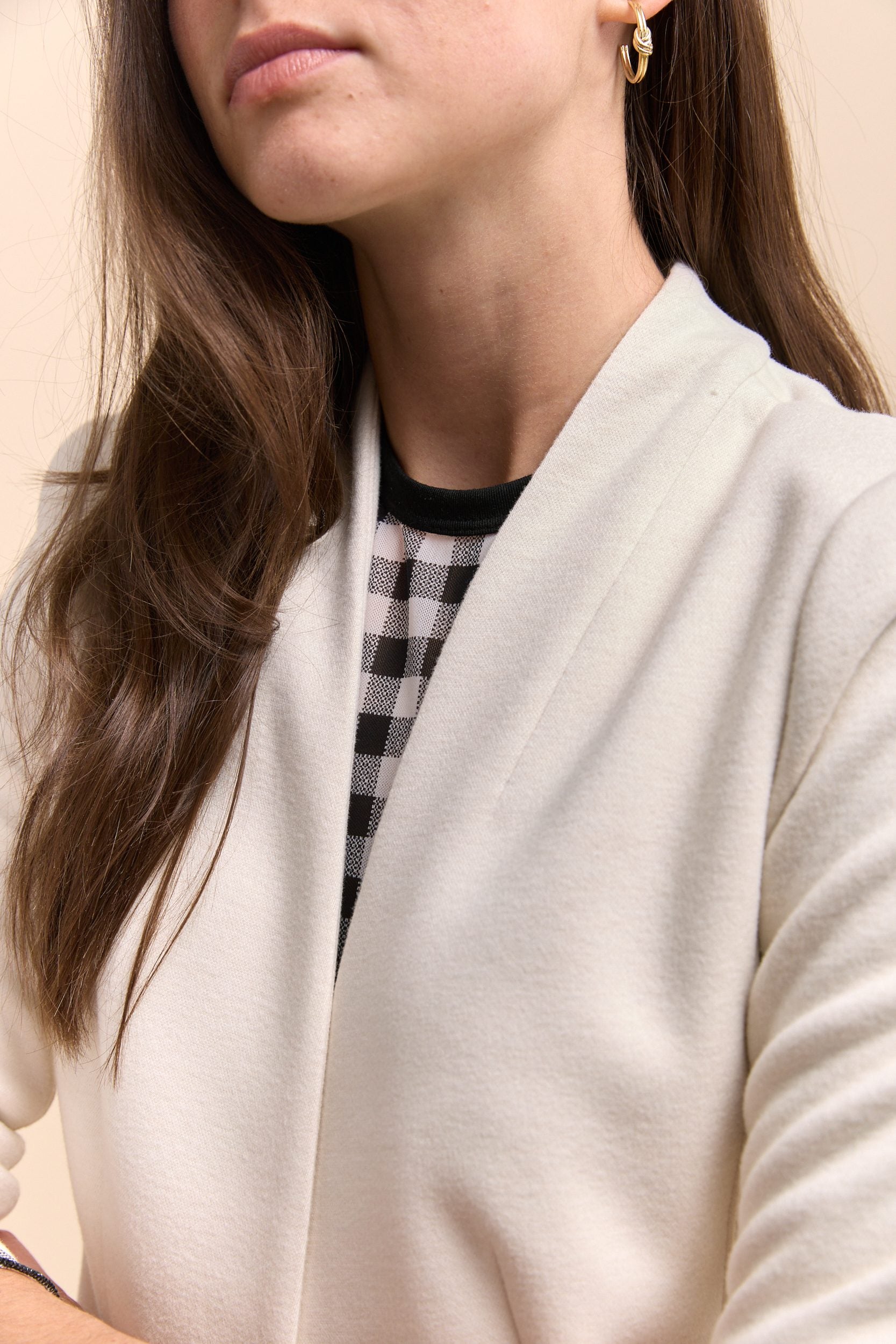 Fitted stretch jacket