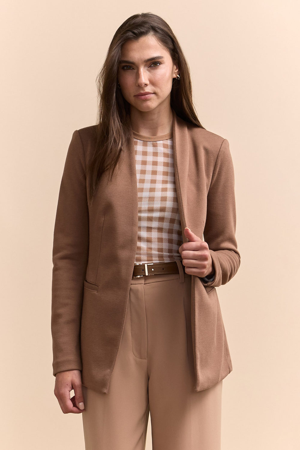 Fitted stretch jacket