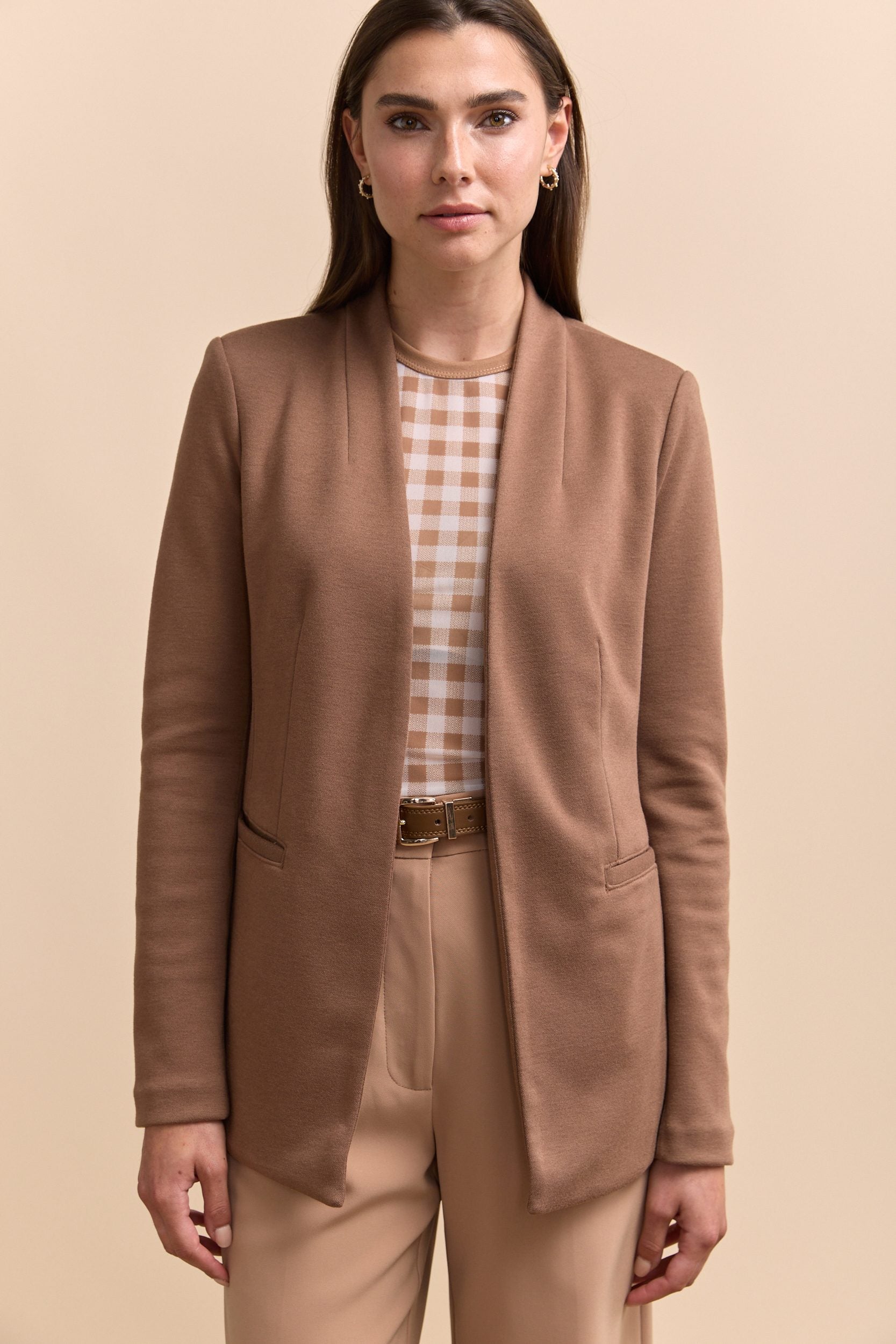 Fitted stretch jacket