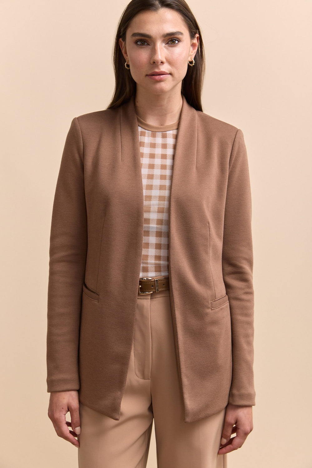 Fitted stretch jacket