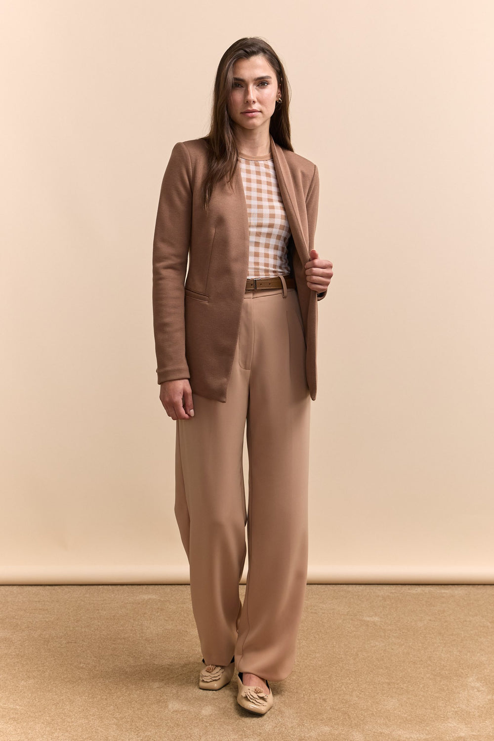 Fitted stretch jacket