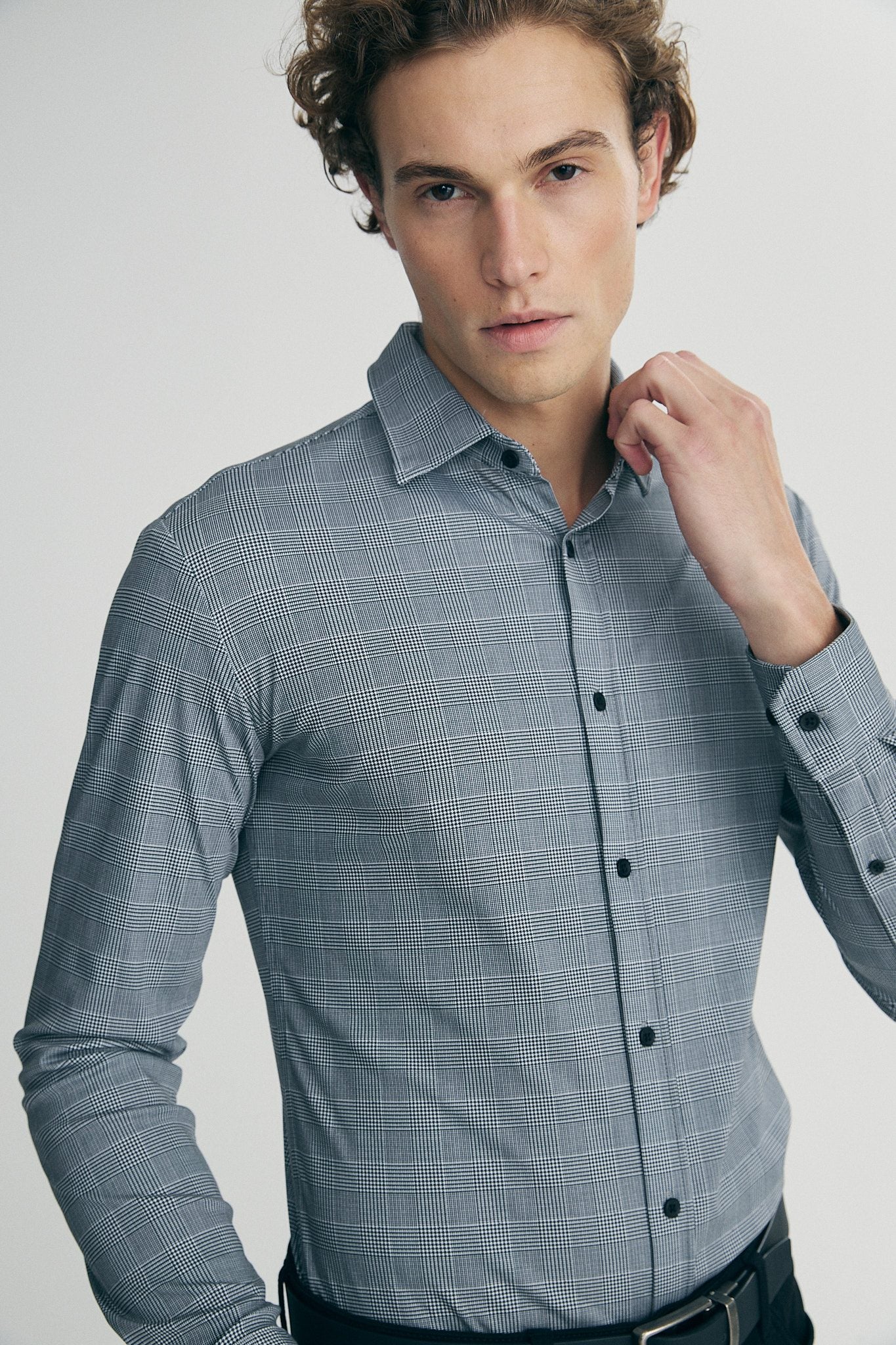 Houndstooth shirt