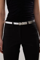 Reversible metallic belt