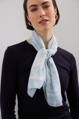 Foulard motif floral