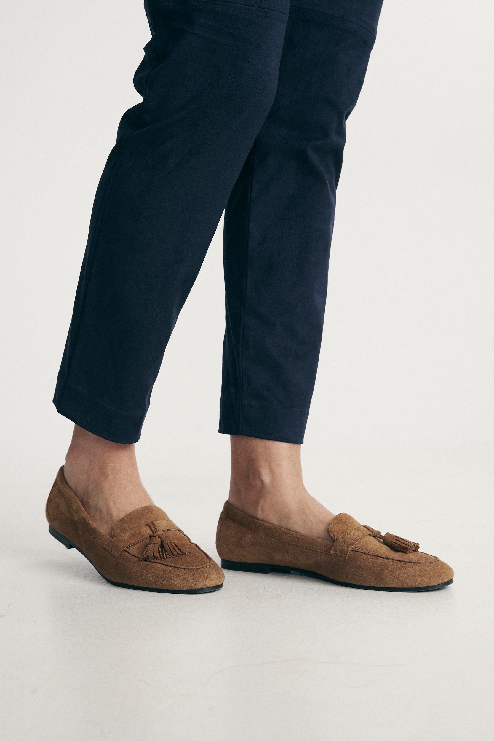 Suede loafer