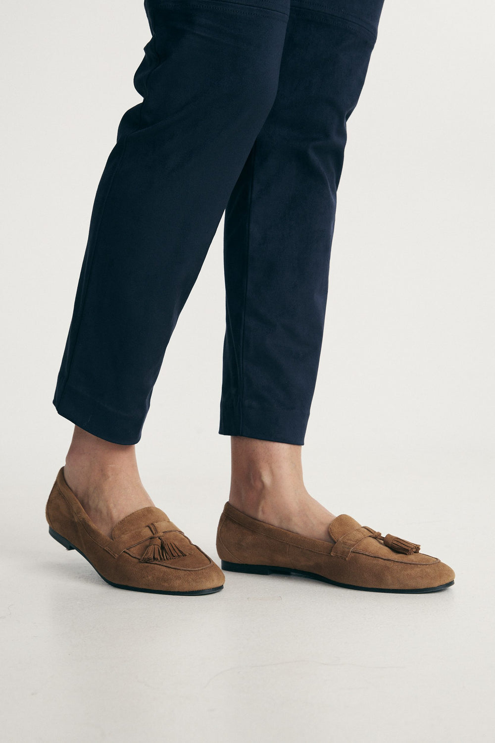 Suede loafer