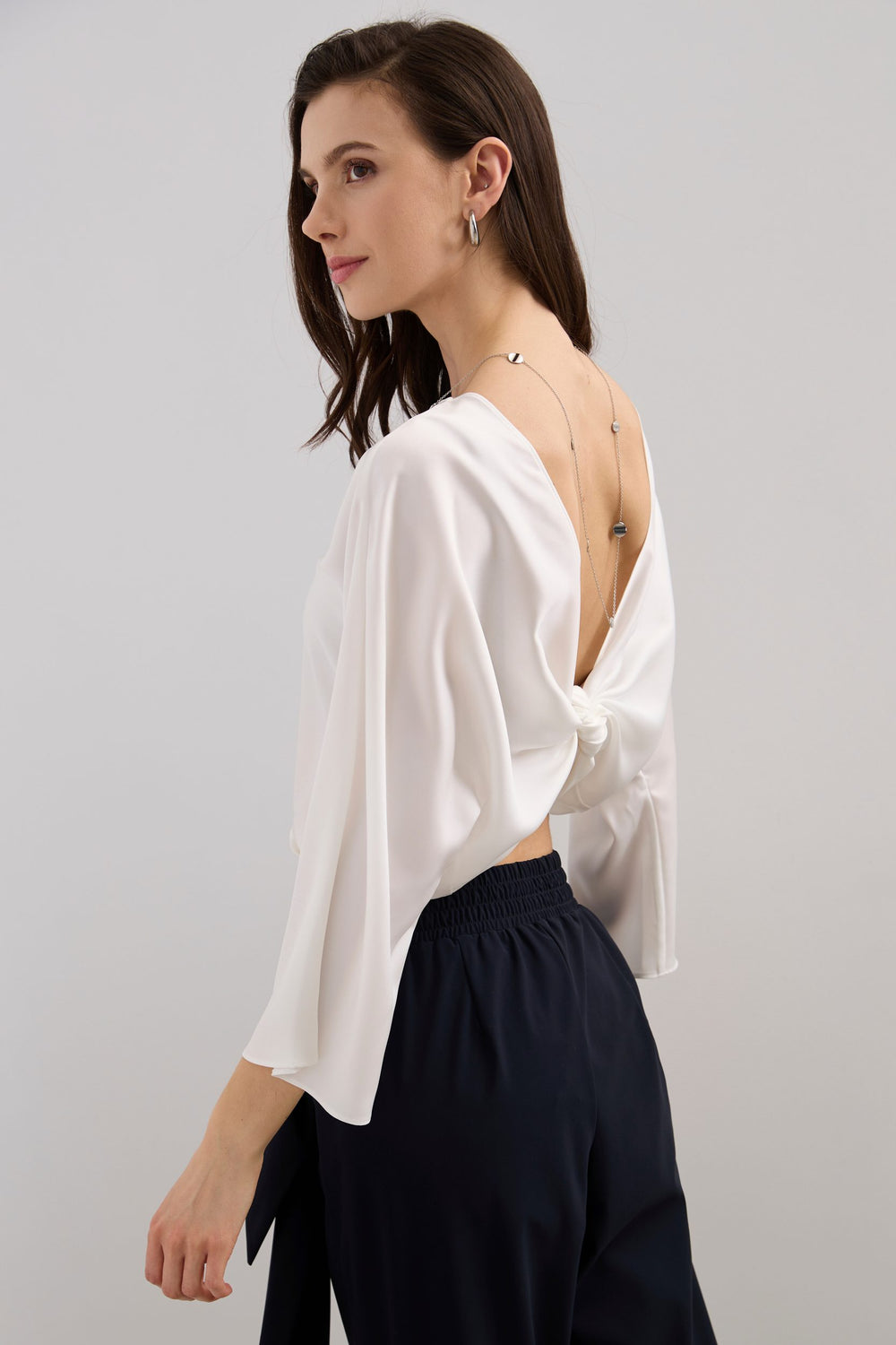 Wrap blouse
