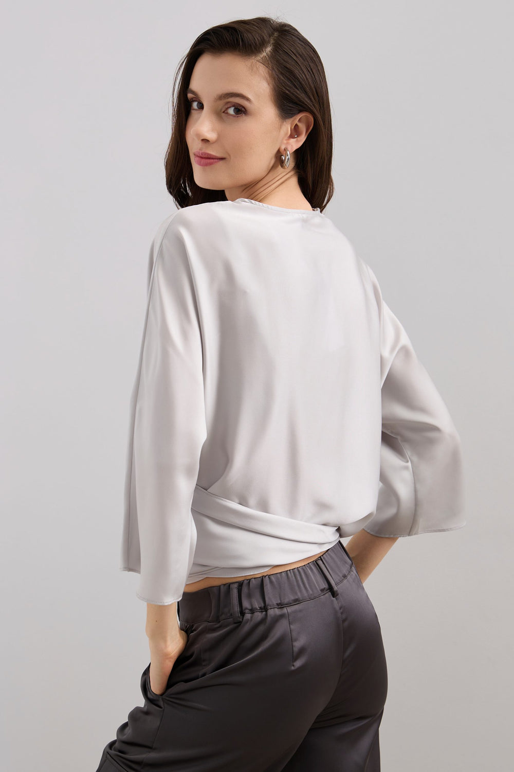 Wrap blouse