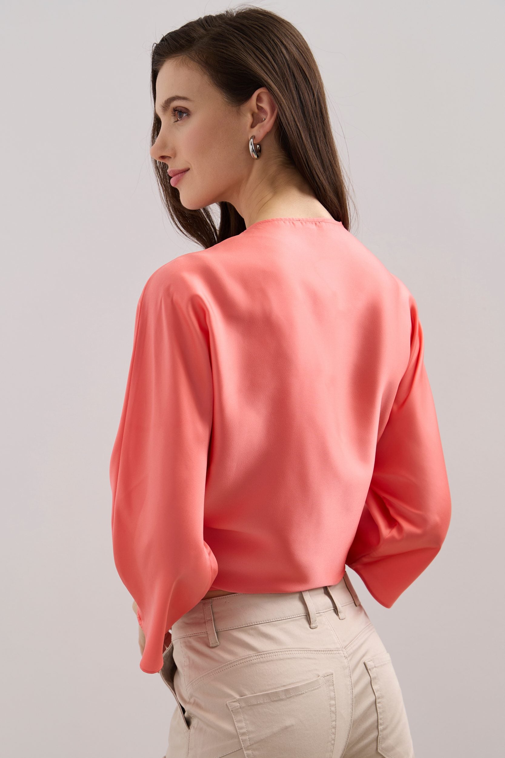 Wrap blouse