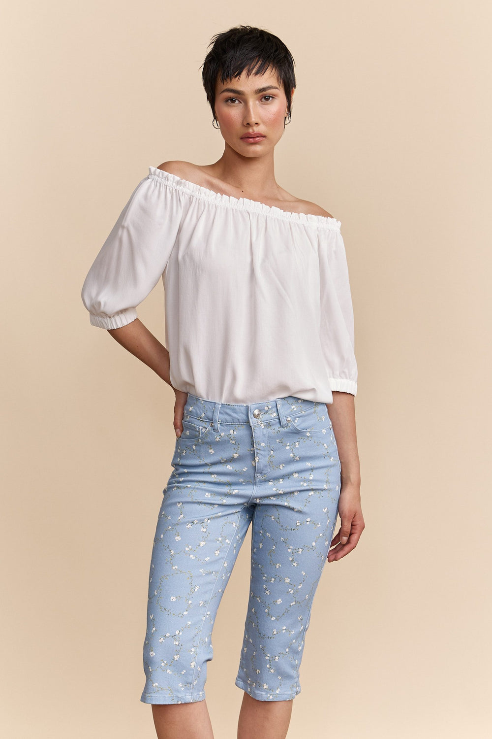 Off-the-shoulder top