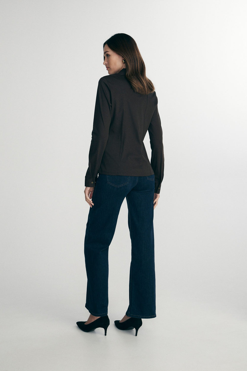 Mercerized cotton shirt