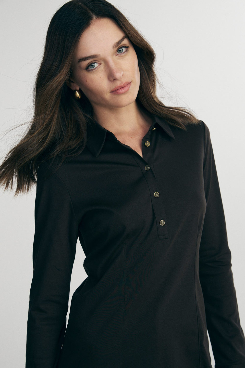 Mercerized cotton shirt