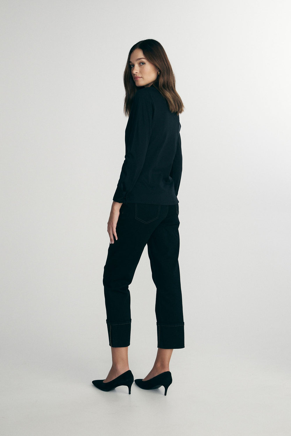 Mercerized cotton shirt