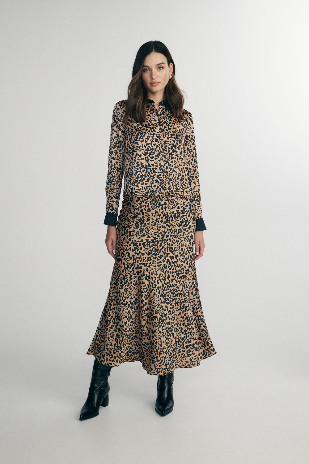 Leopard print blouse