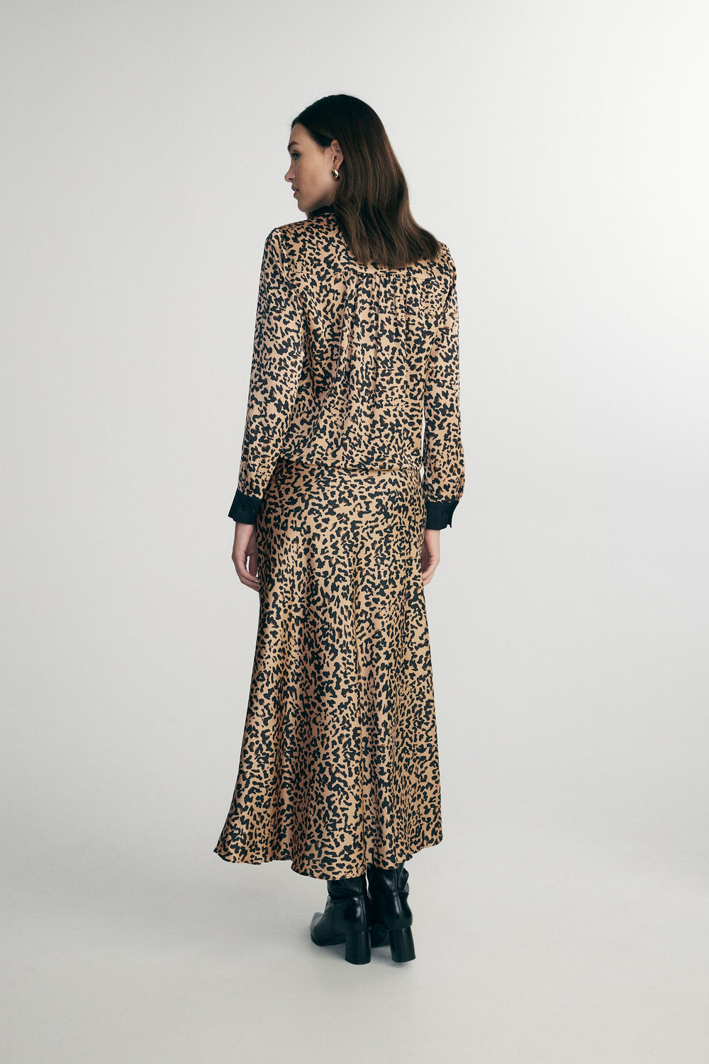 Leopard print blouse