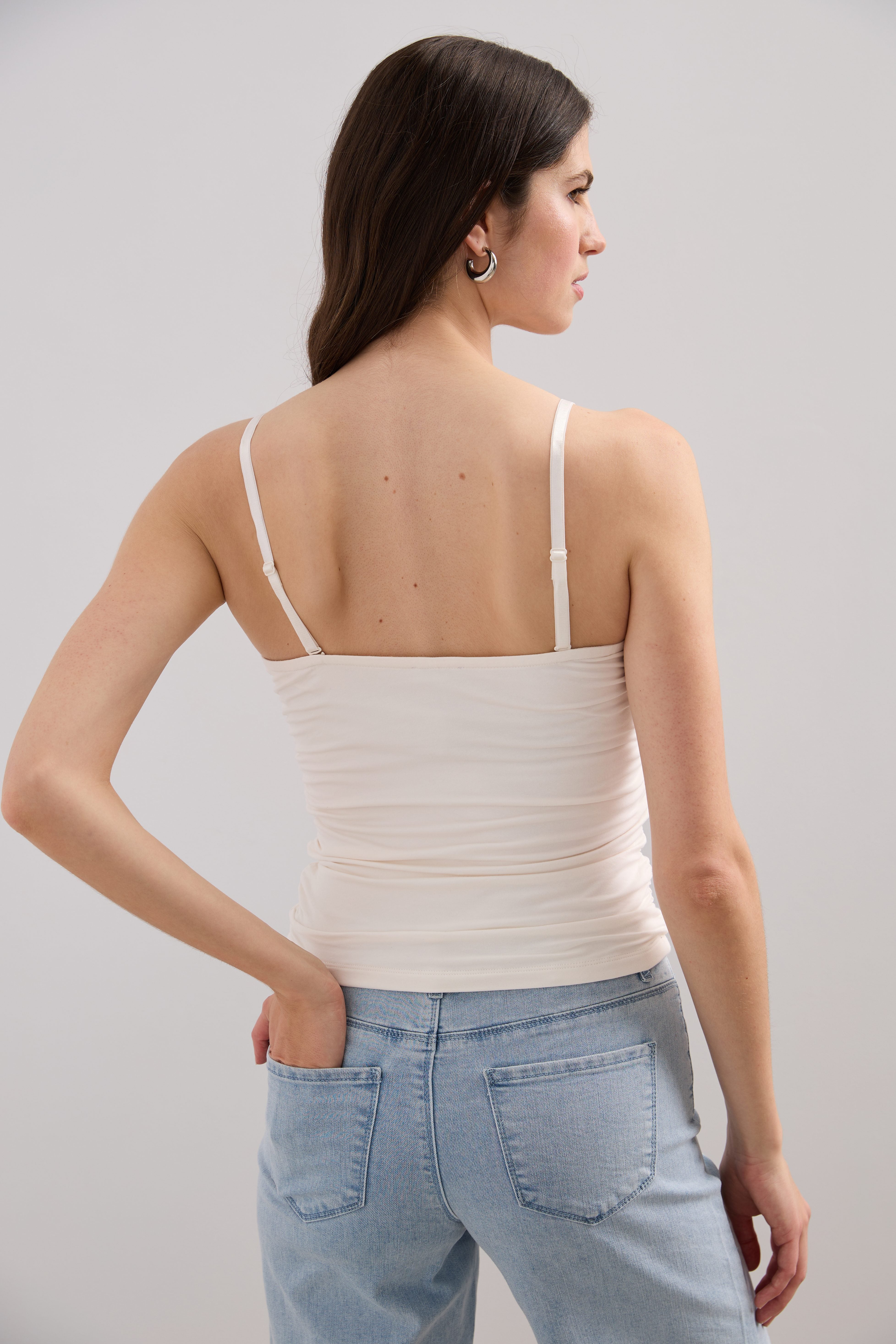 Ruched tube top