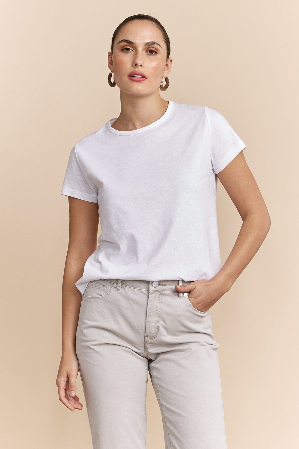 Basic crew neck t-shirt