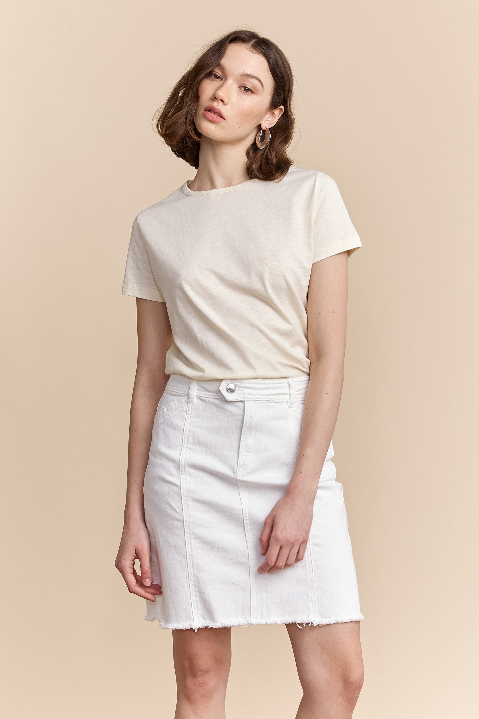 Basic crew neck t-shirt