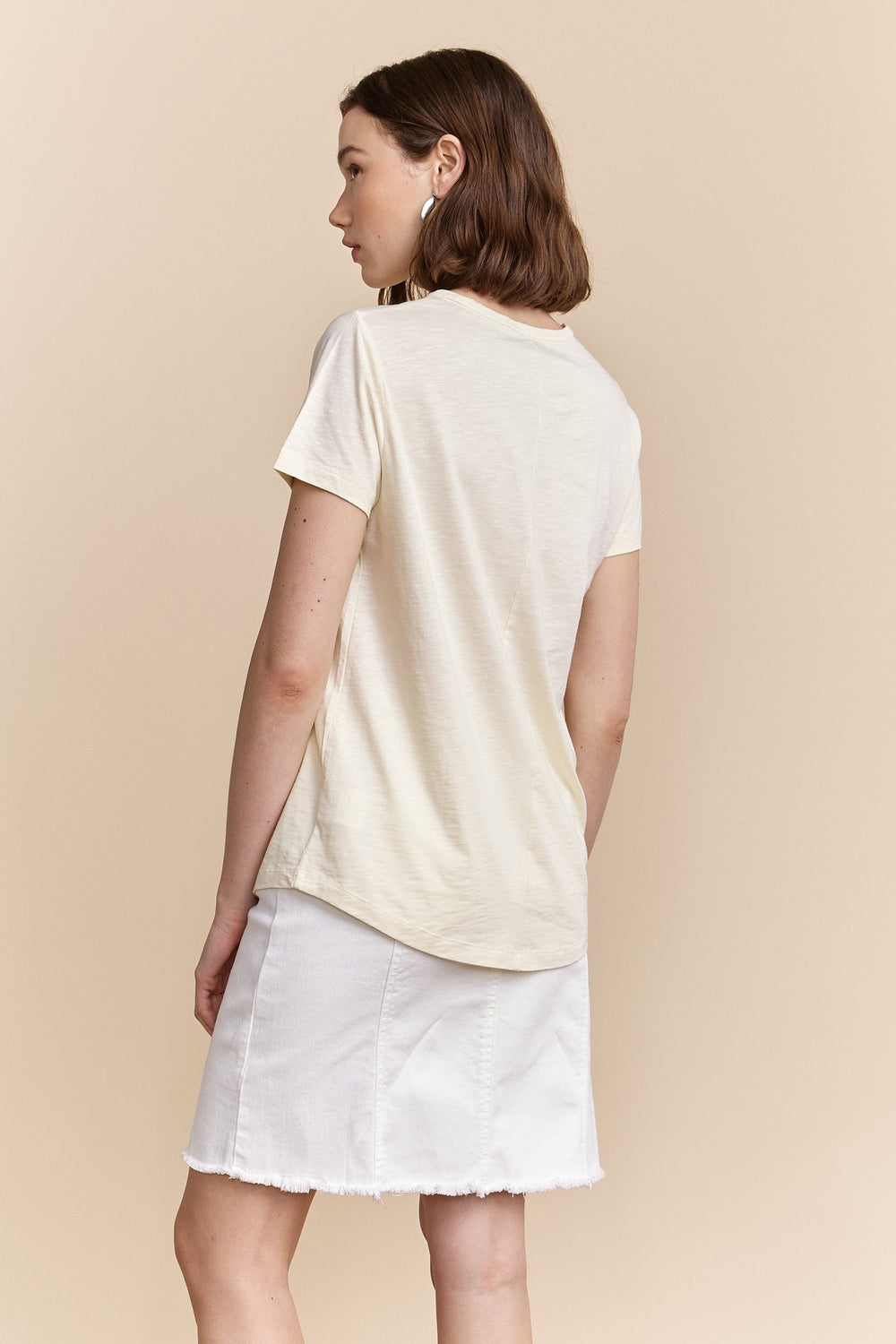 Basic crew neck t-shirt