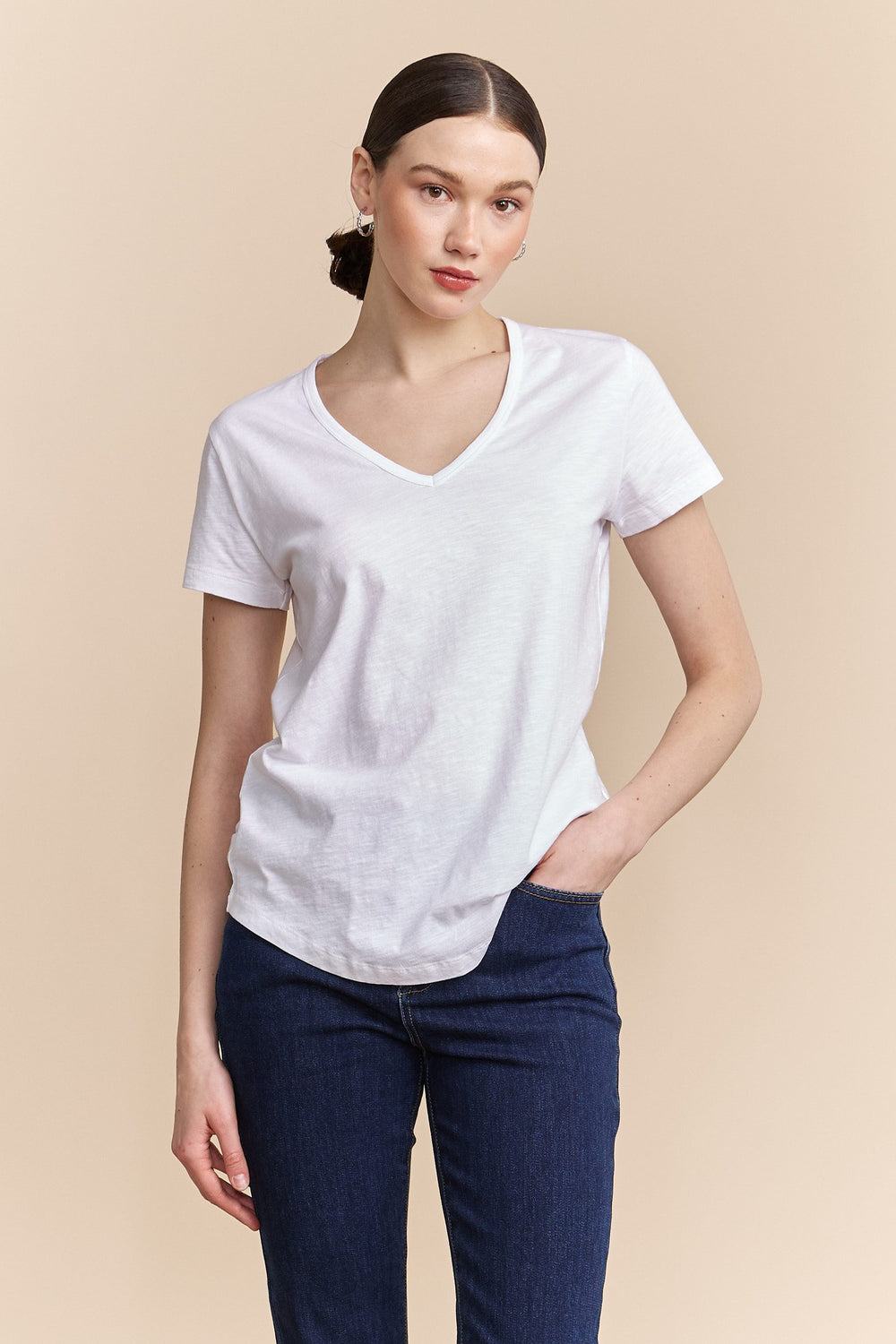 Basic V neck t-shirt