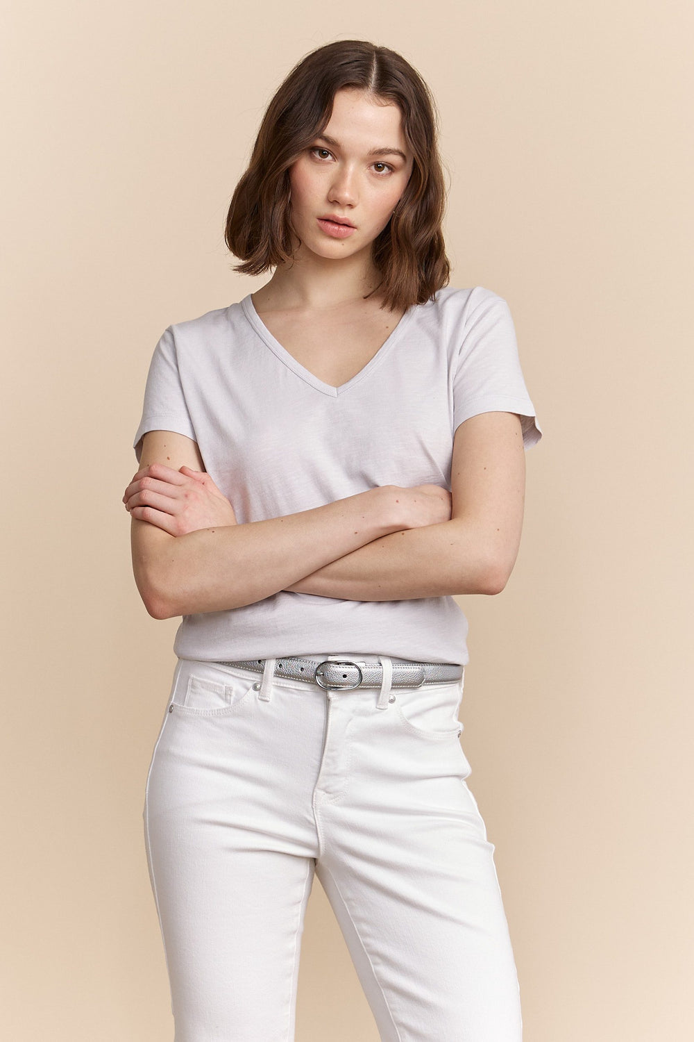Basic V neck t-shirt