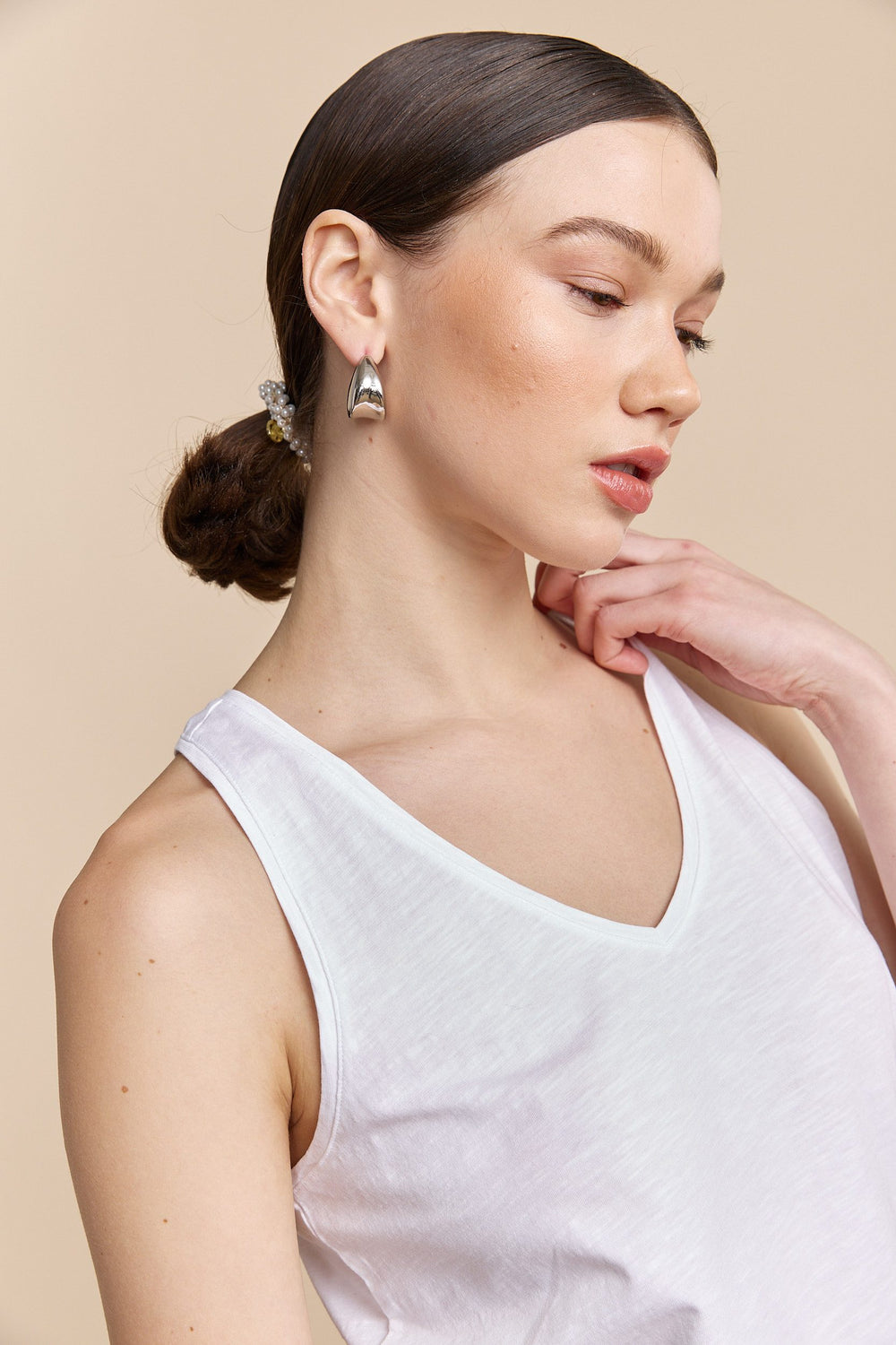 Basic V neck cami