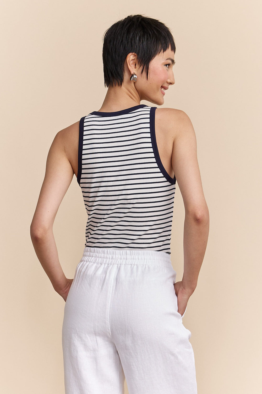 Striped tank top
