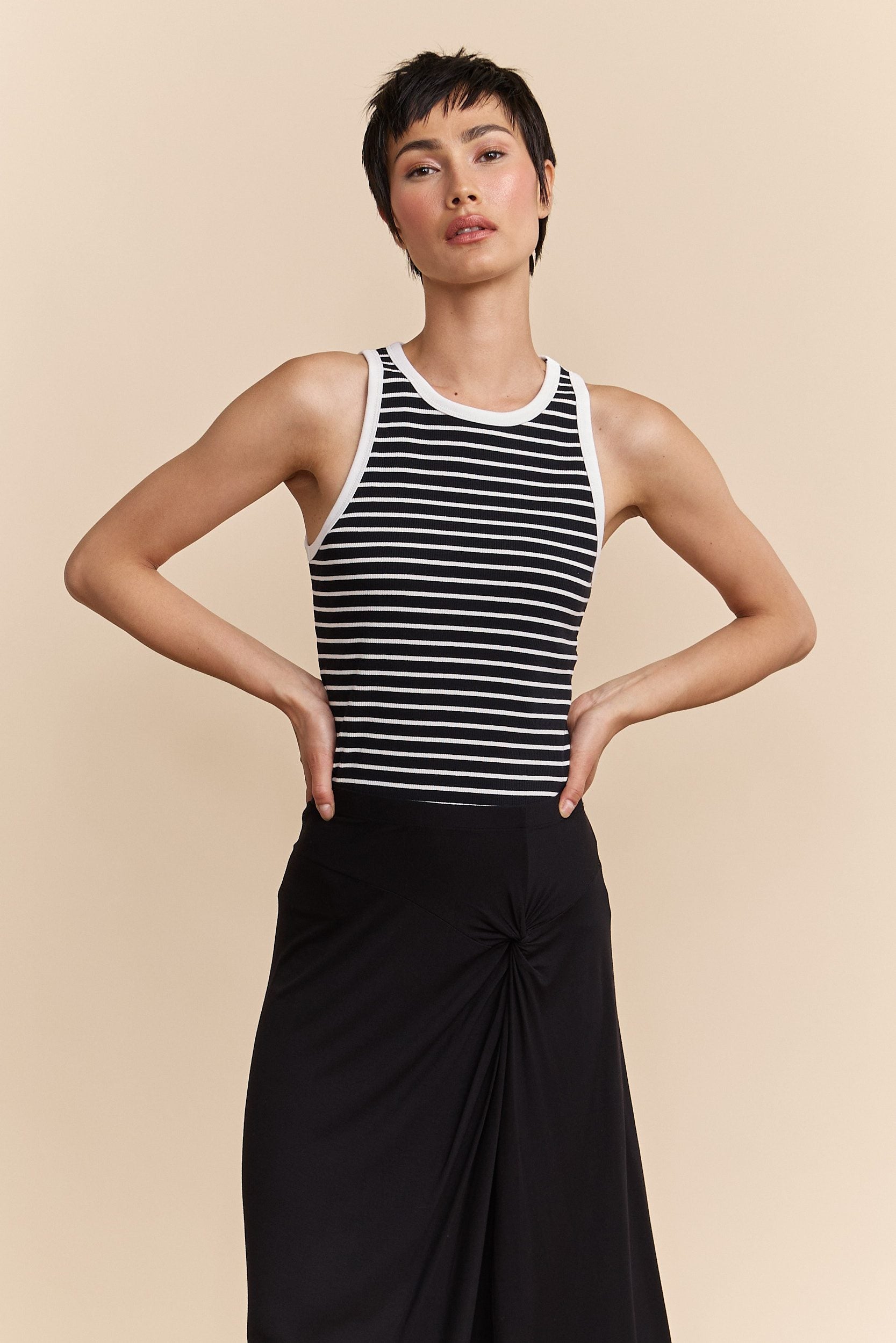 Striped tank top