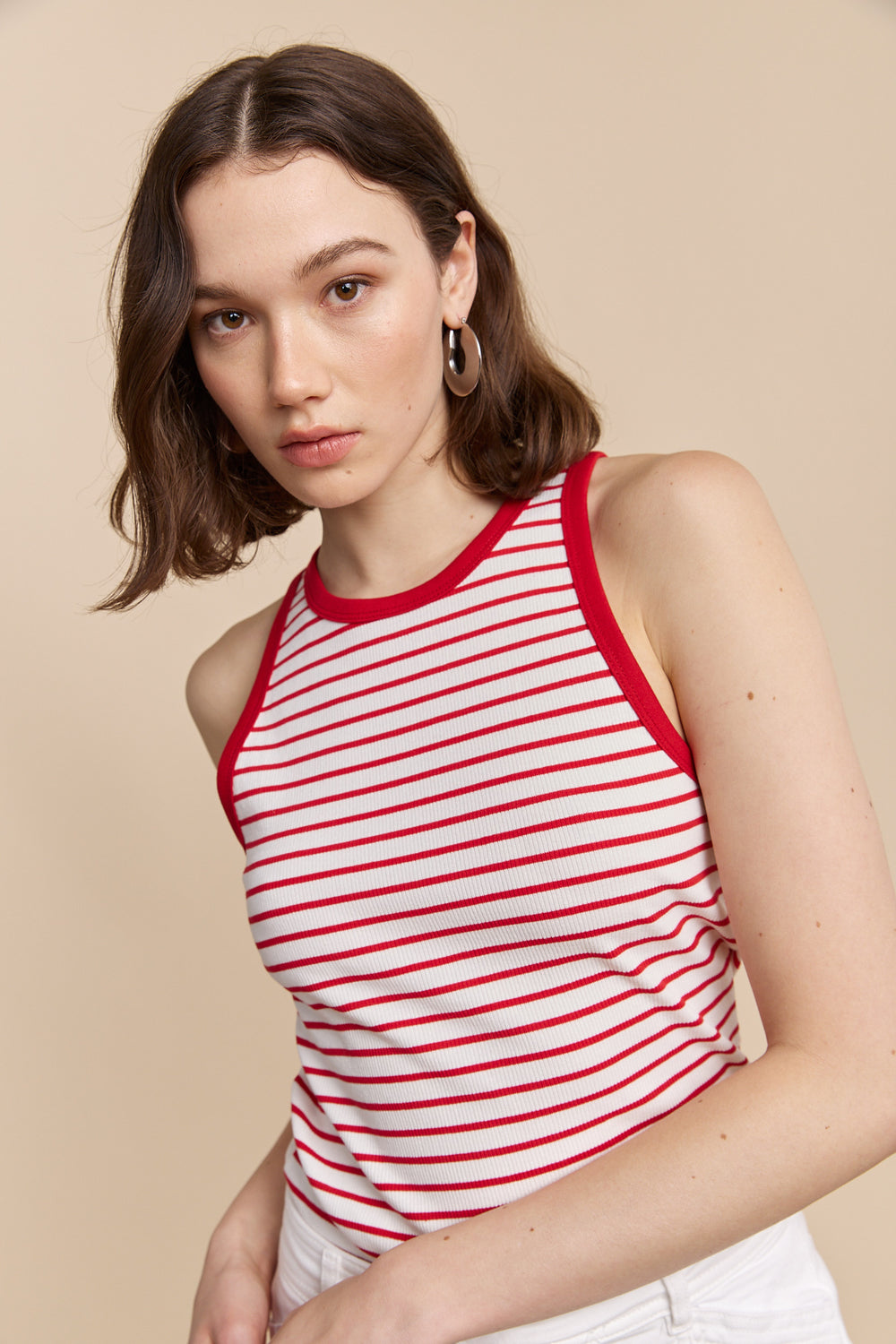 Striped tank top