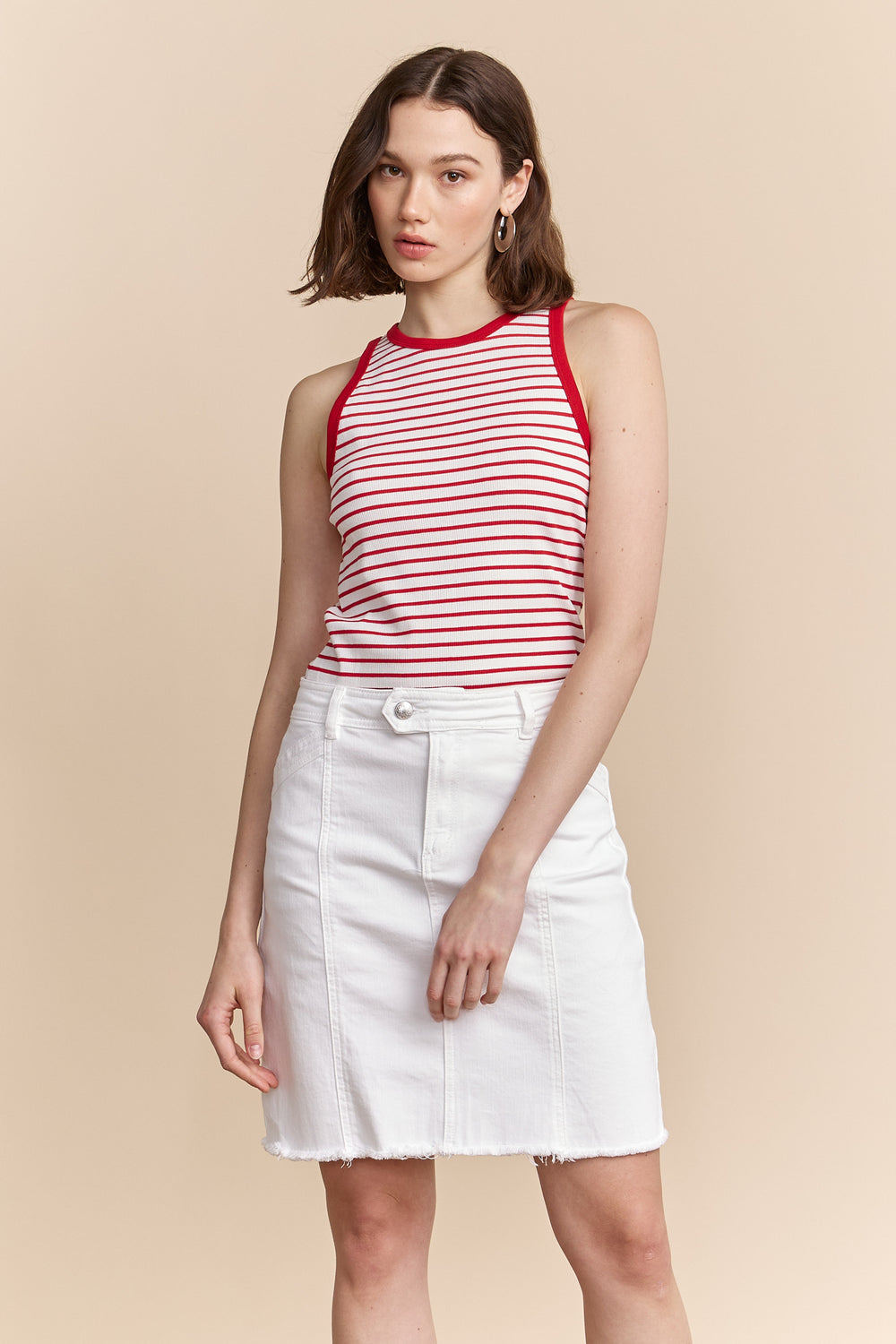 Striped tank top
