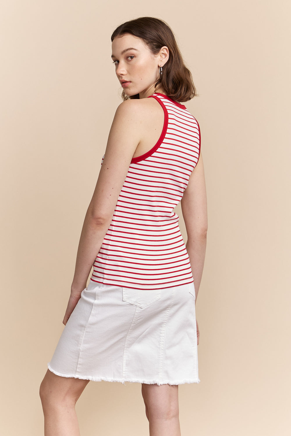 Striped tank top