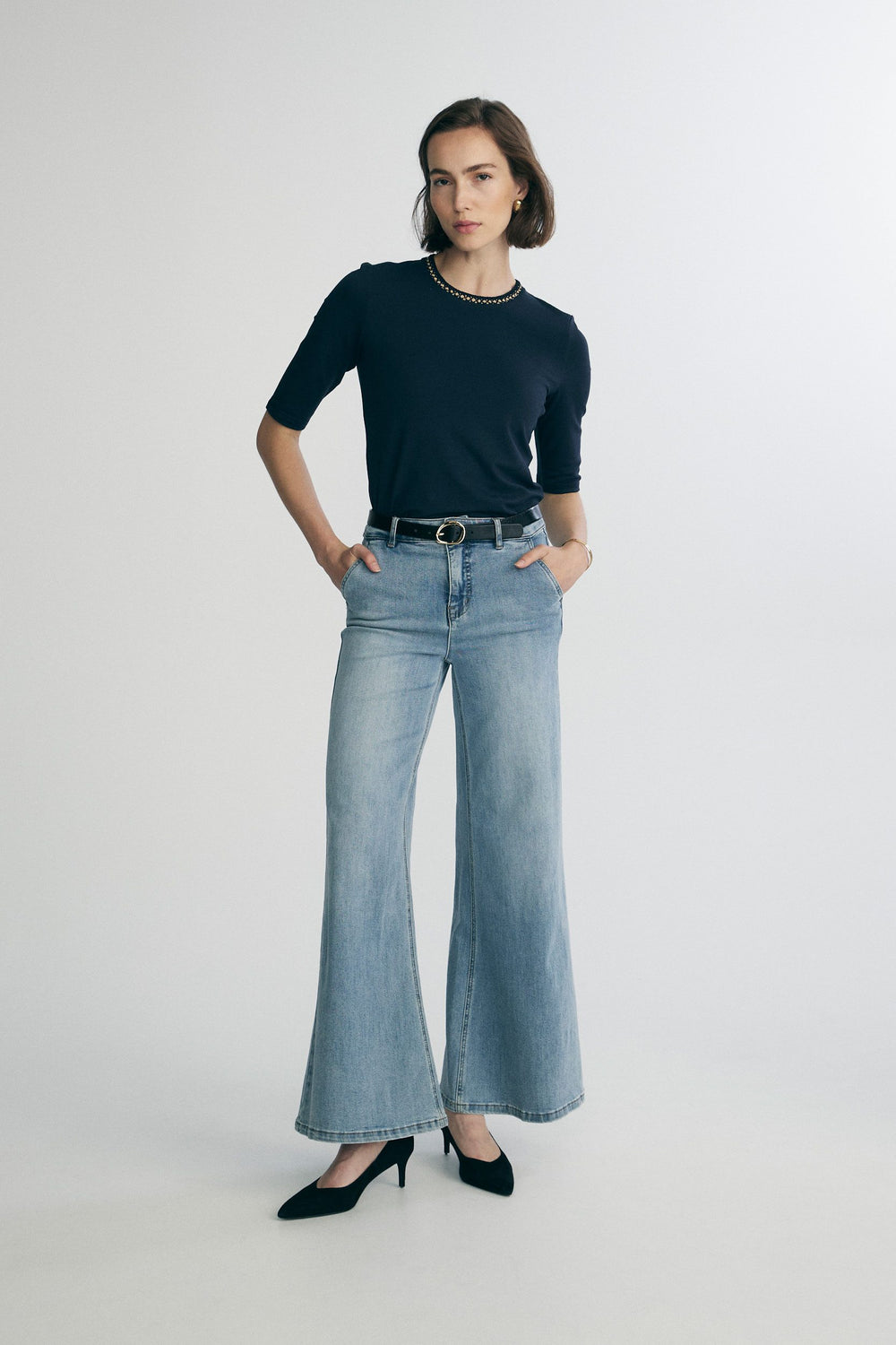 Basic crew neck T-shirt