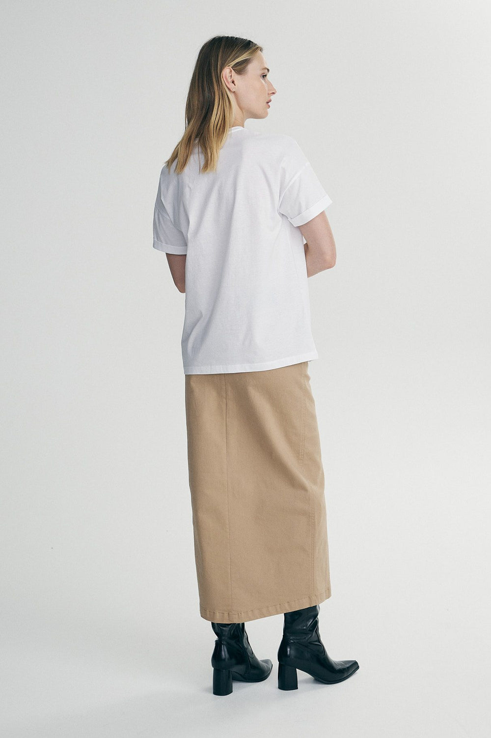 Printed boyfriend fit T-shirt