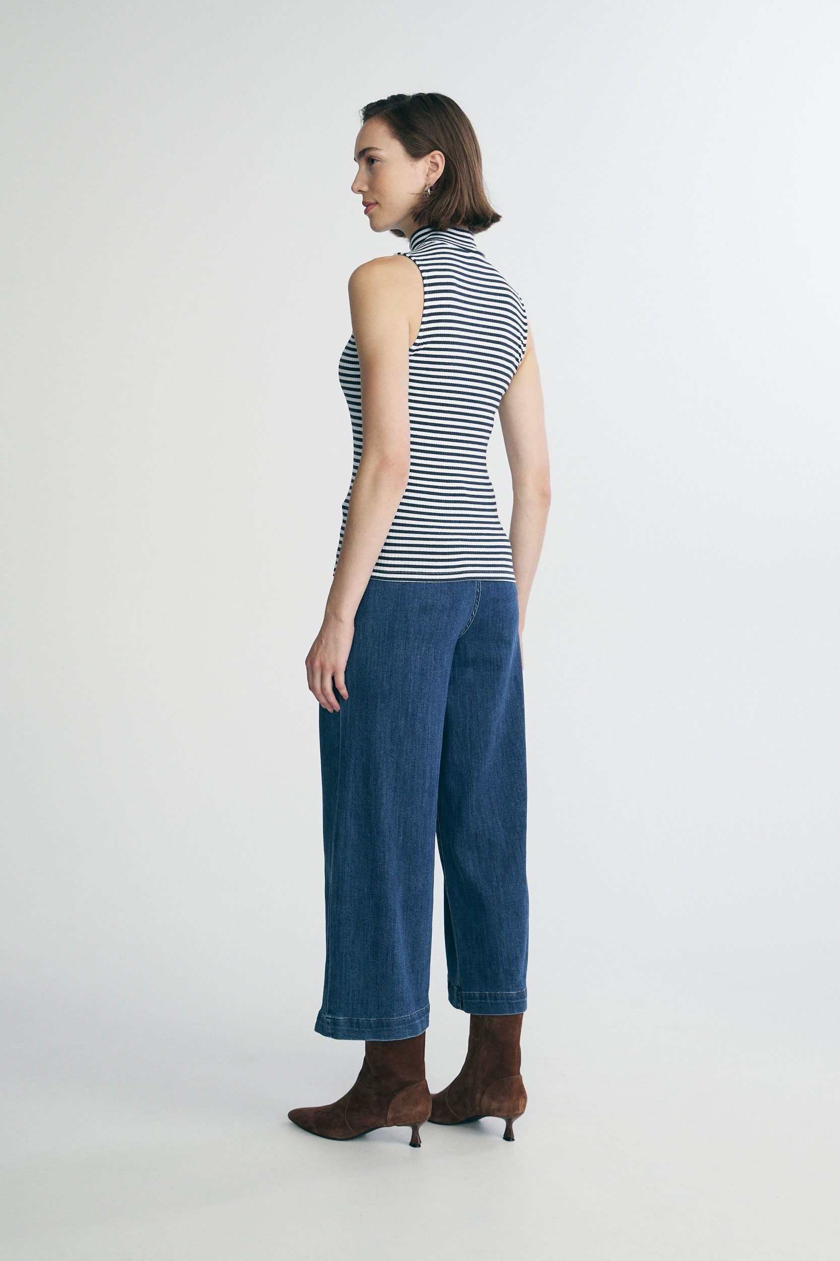 Mock neck top