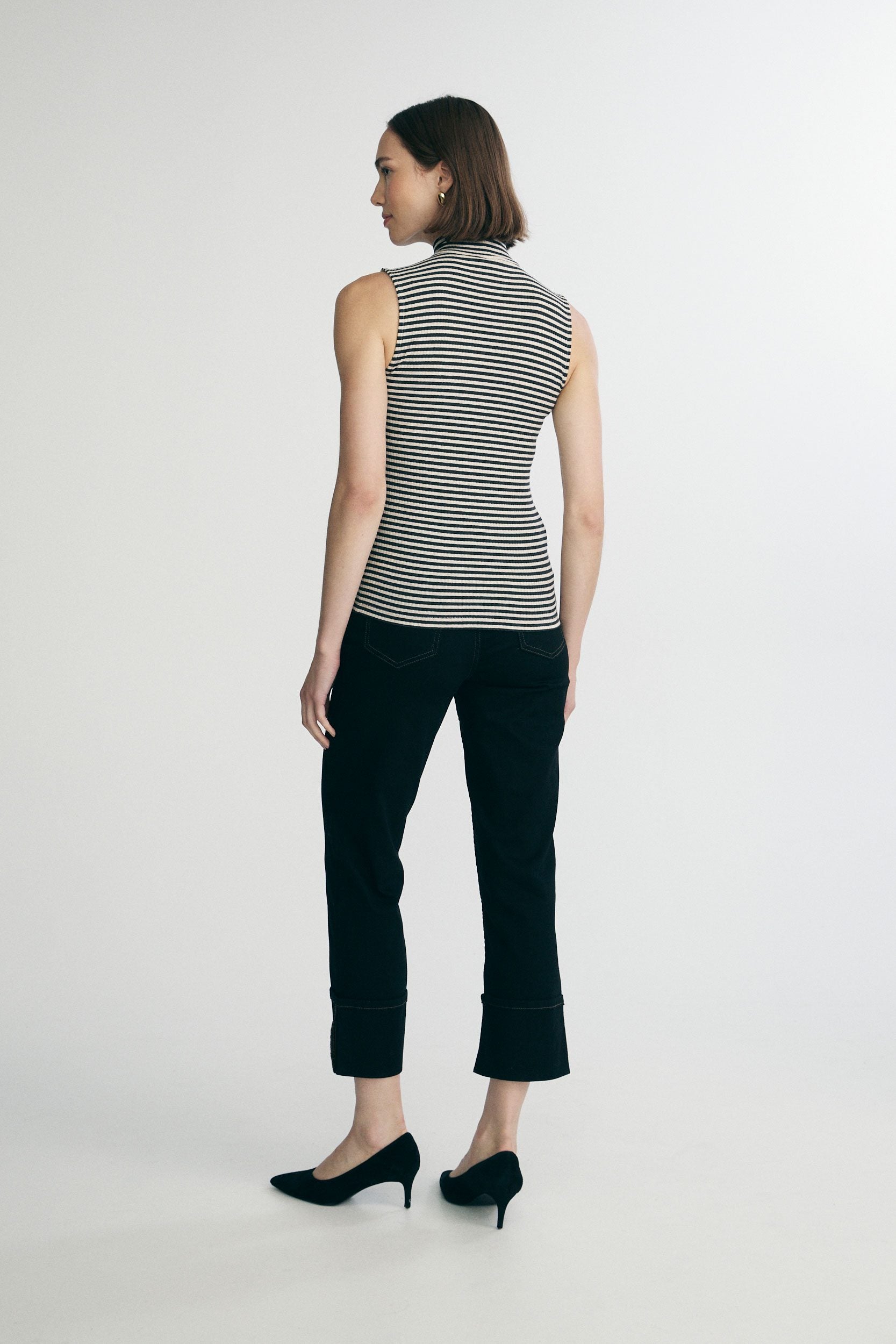 Mock neck top