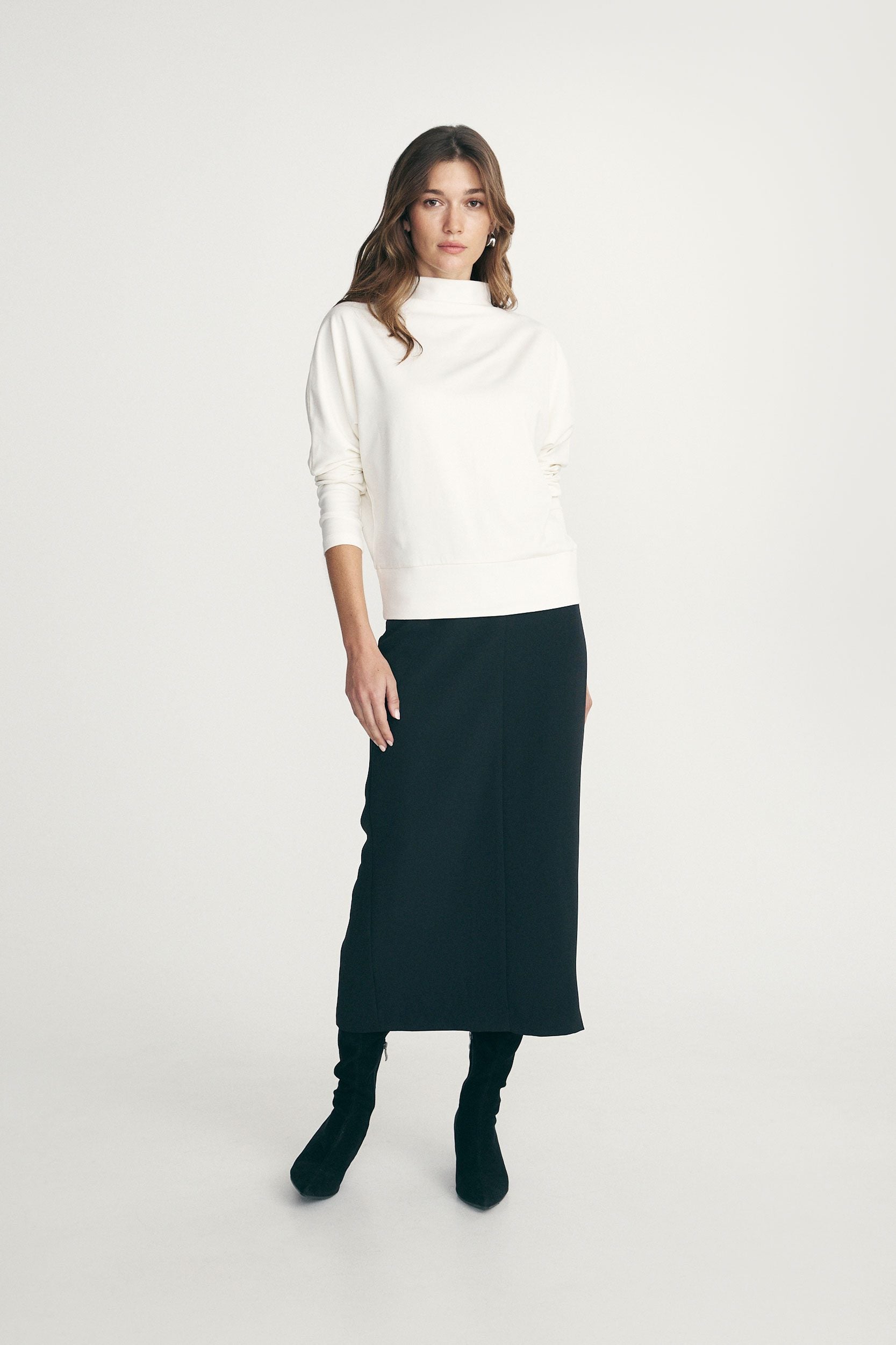 Dolman sleeve top