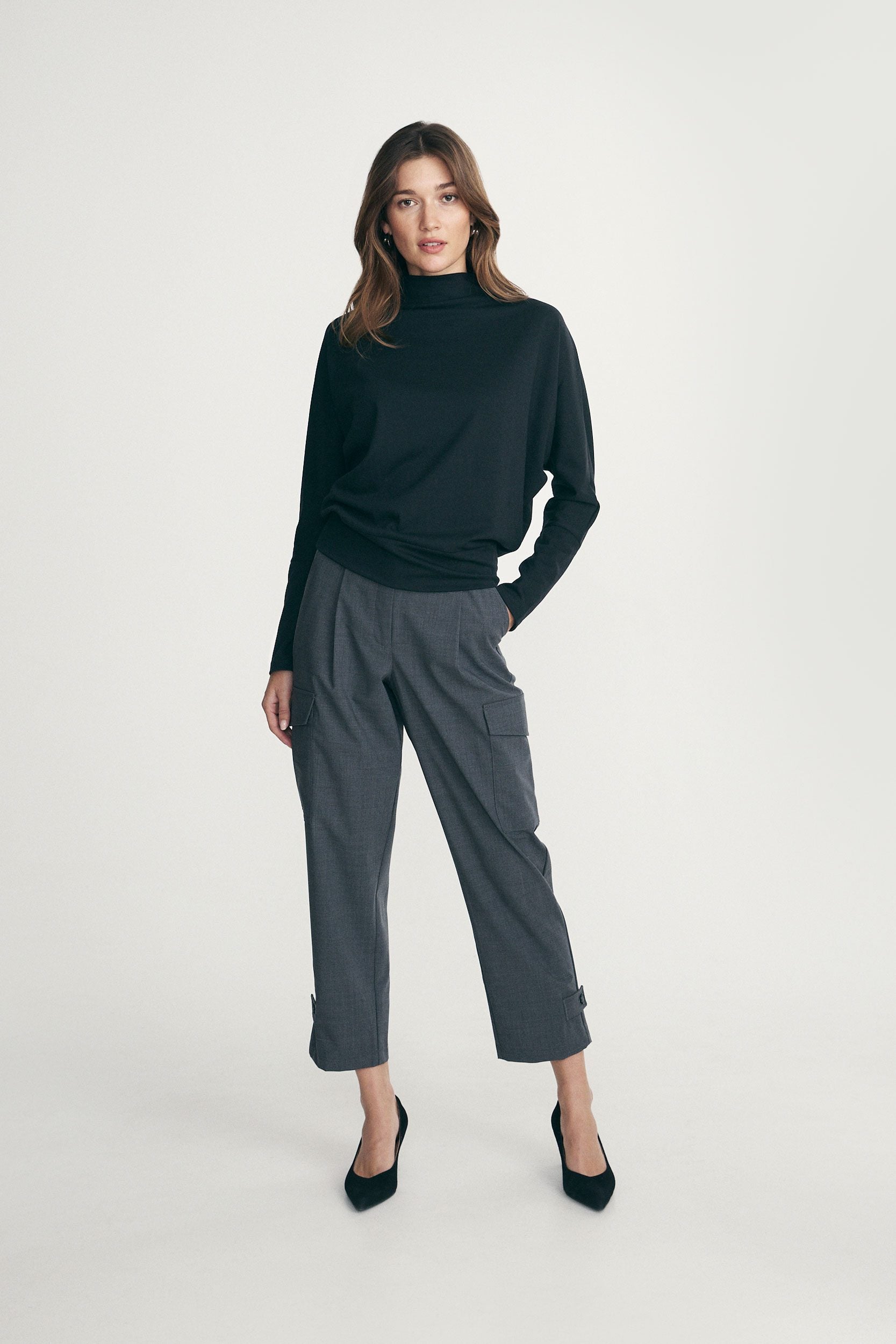 Dolman sleeve top