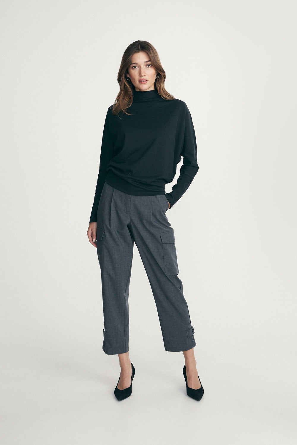 Dolman sleeve top