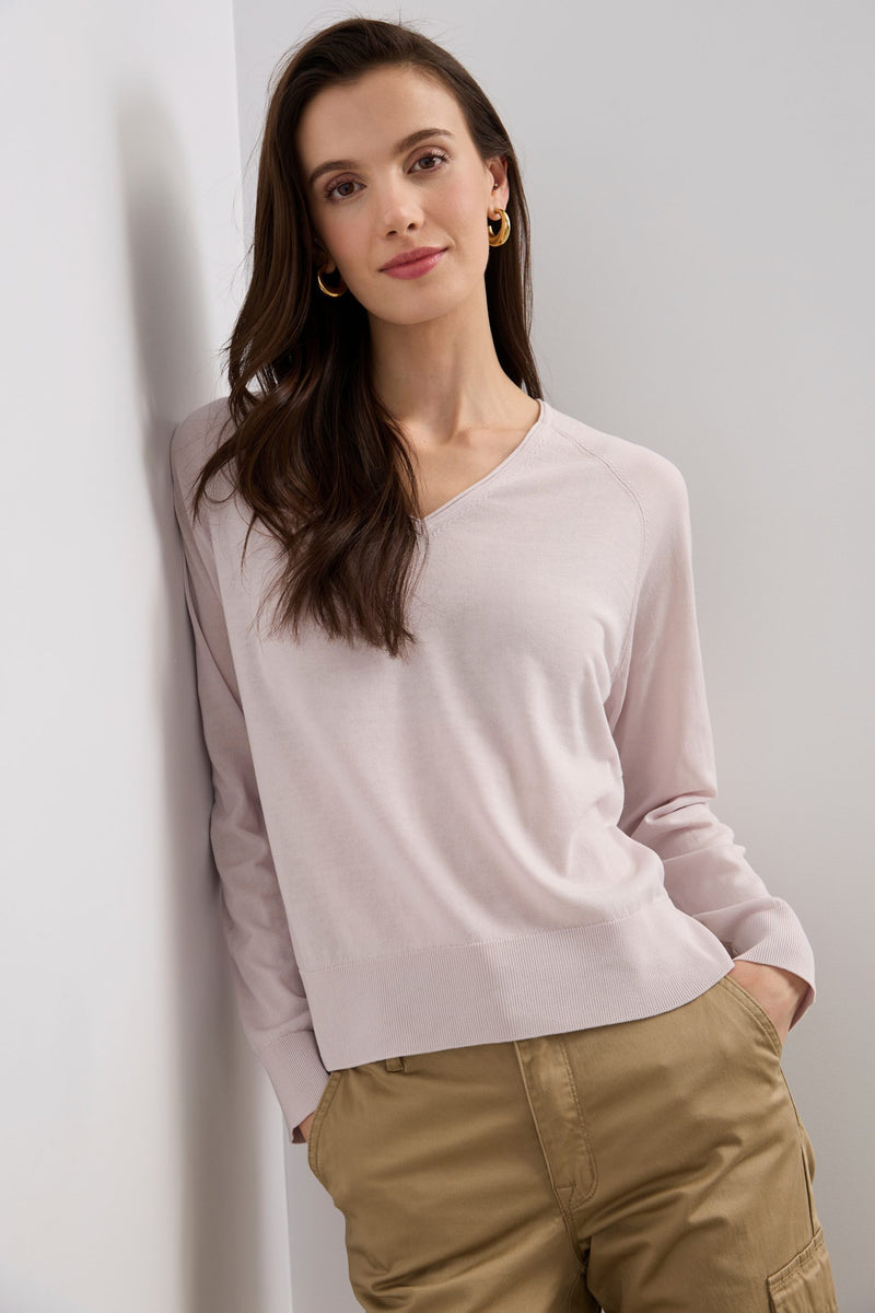 V neck sweater