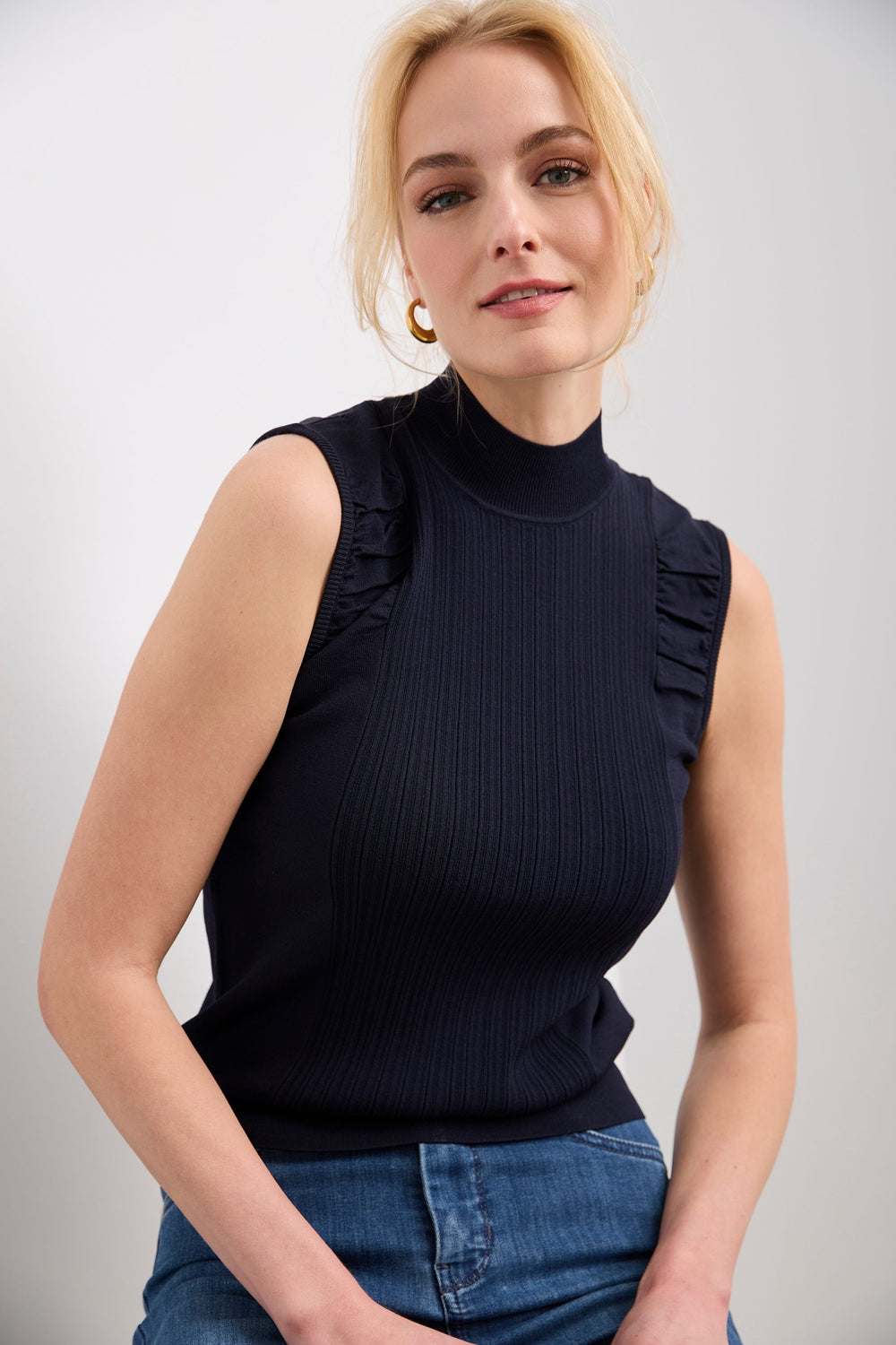 Sleeveless top
