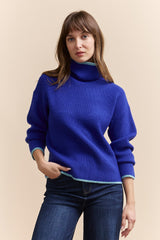 Mock neck sweater