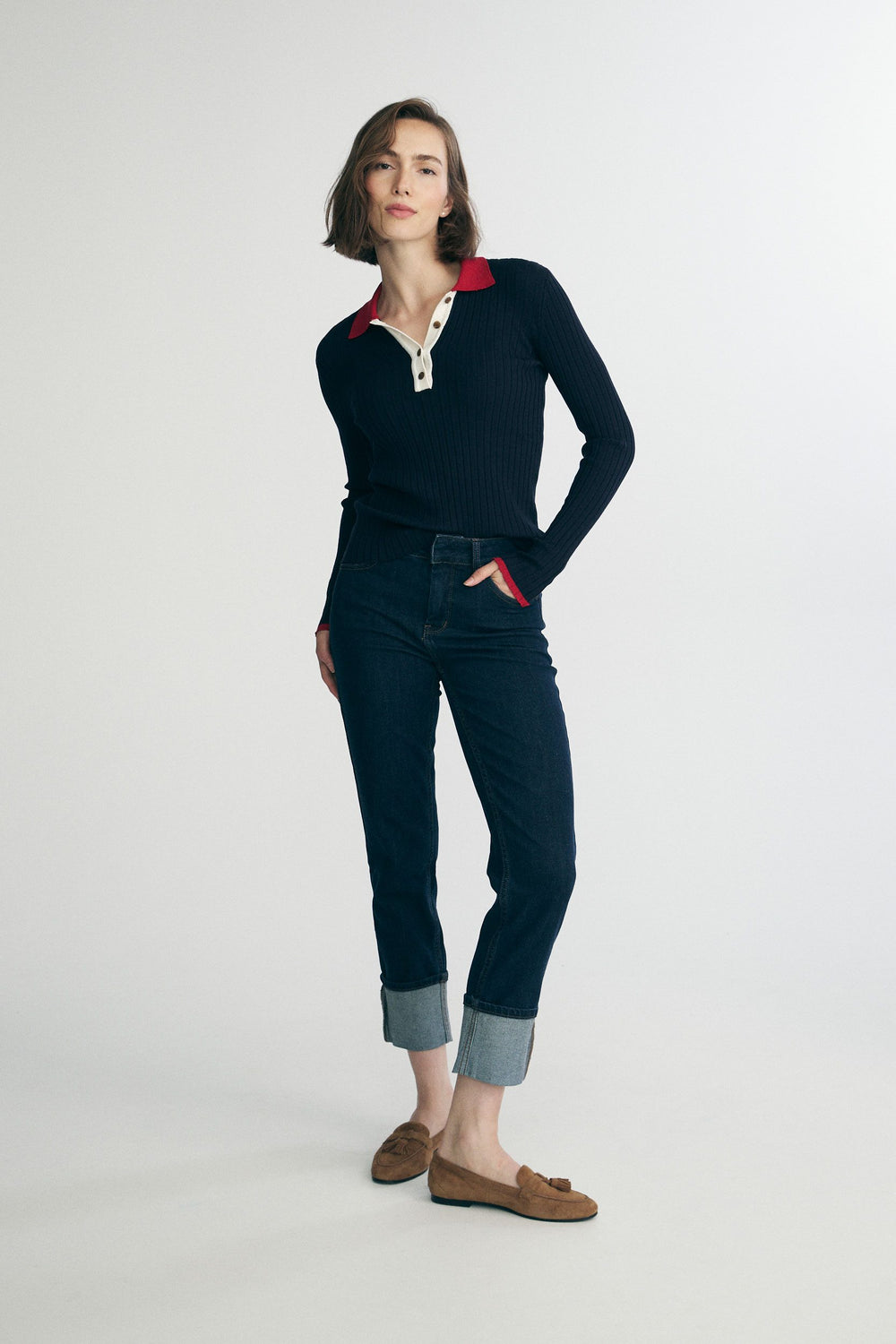 Polo sweater