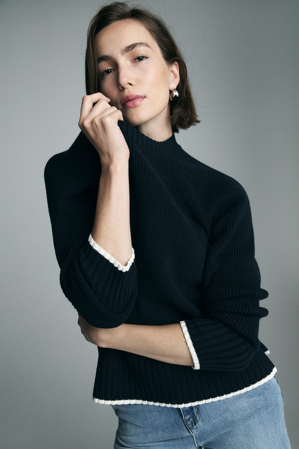 Crew neck sweater