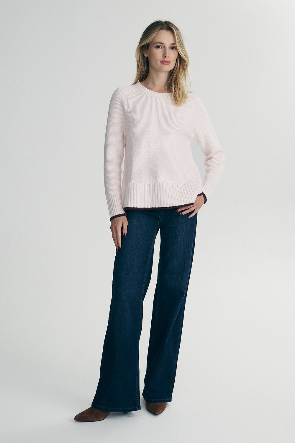 Crew neck sweater