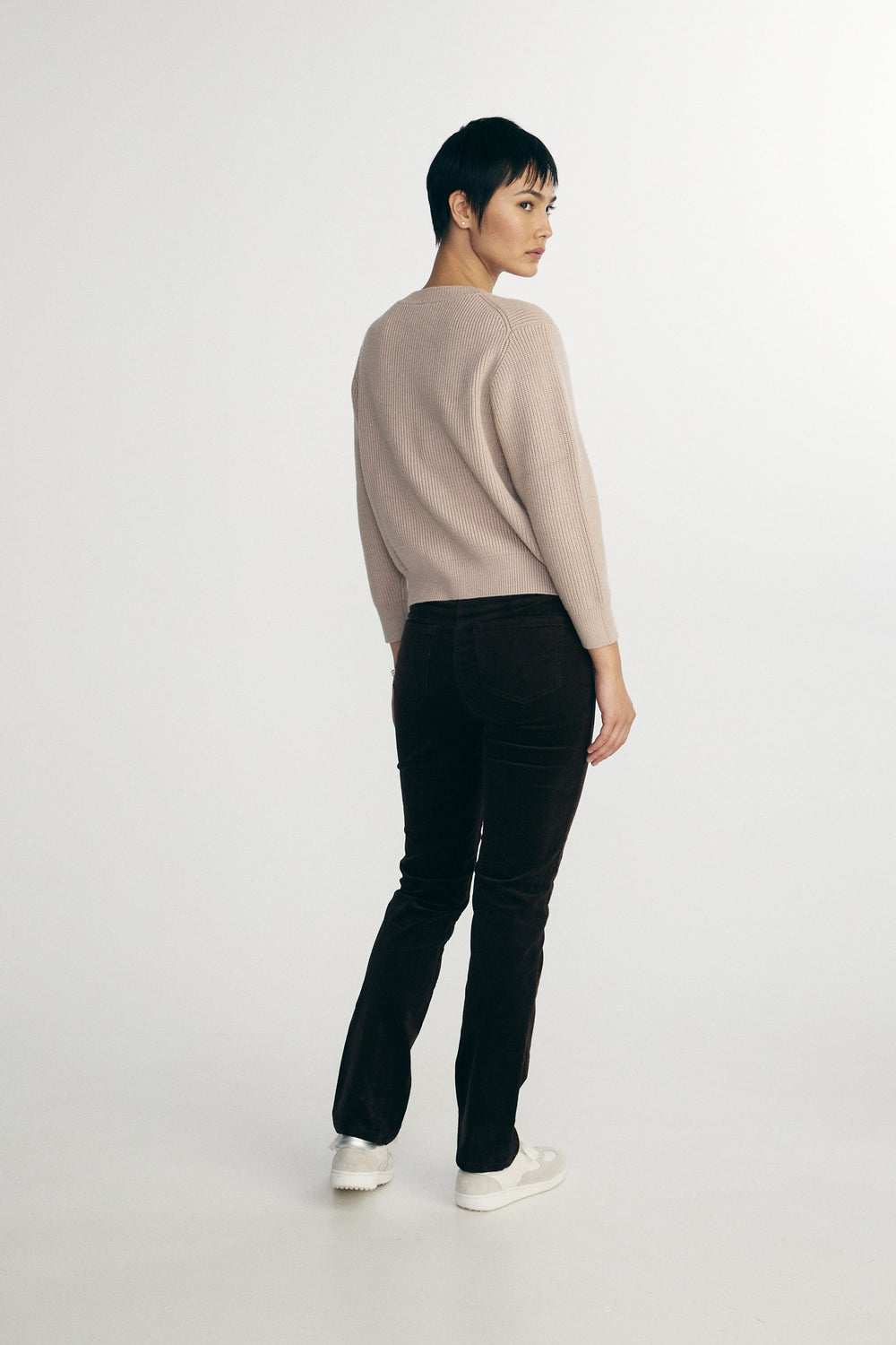 Relaxed crew neck sweater