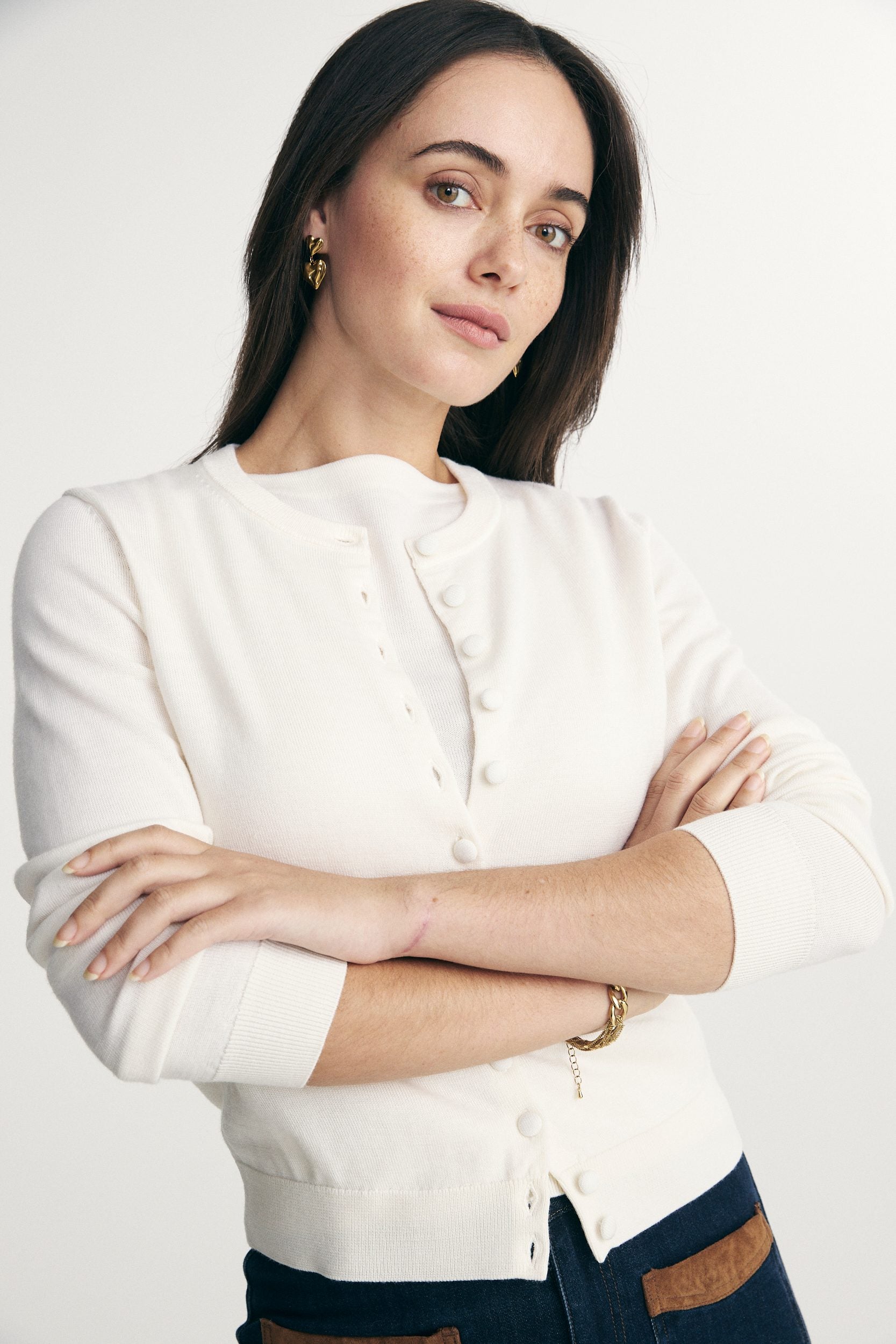 Merino wool cardigan