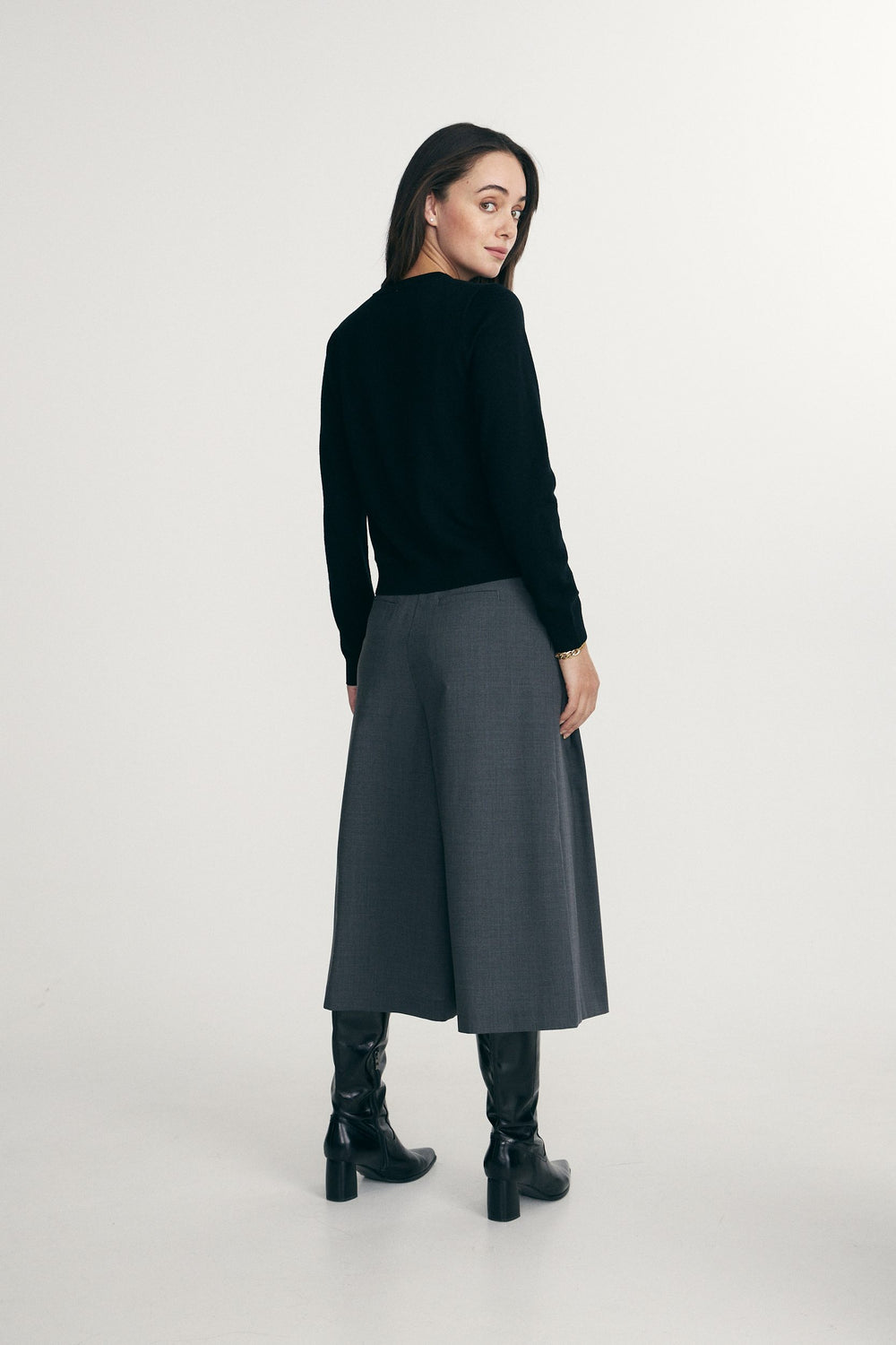 Merino wool cardigan